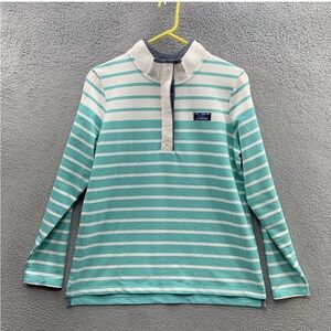 LL Bean 1/4 button up size XS